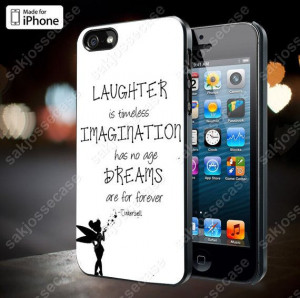 Tinkerbell Quote Case for iPhone 5/5S 4/4S and by sakjossecase, $14.79