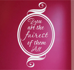 Princess Fairytale Girls Wall Quote Nursery... $13.18 Buy It Now Free ...