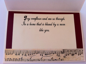 Mothers Day Quotes From Daughter In Spanish Classic mothers day card