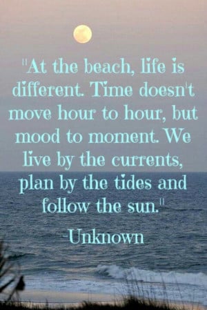 Beach Quotes Unknown