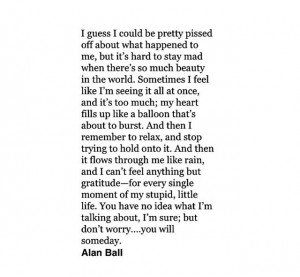 Alan Ball. Poetry.