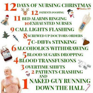 12 Days of Nursing Christmas!