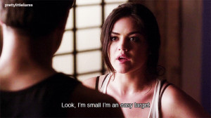 ... : pretty little liars, lucy hale, aria, arya montgomery and small