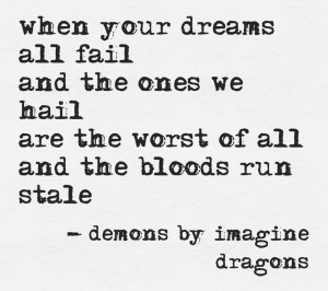 demons by imagine dragons