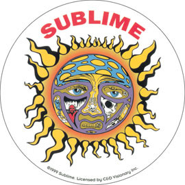 Stickers Sublime Logo Sticker