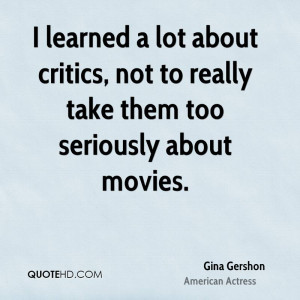 Gina Gershon Quotes