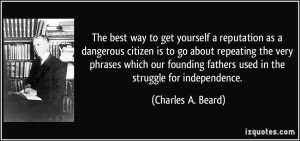 More Charles A. Beard Quotes