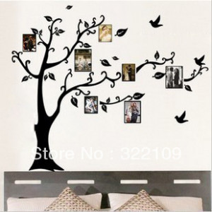 ... -Photo-Frame-Tree-Family-Quote-Branches-Art-Home-Decor-wall-paper.jpg