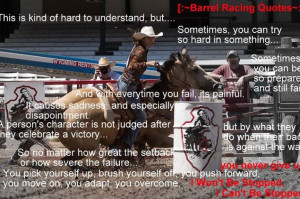 Barrel Racing Quotes