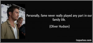 More Oliver Hudson Quotes