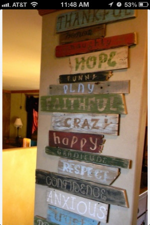 ... Pallets, Word Wall, Cute Idea, Homes Decor, Pallets Woods, Old Pallets