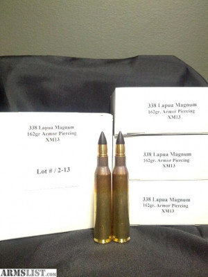 338 armor piercing bullets