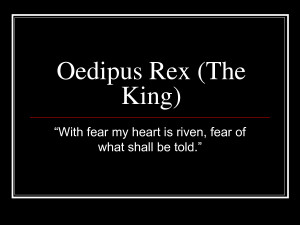 Ironic Quotes In Oedipus The King ~ Dramatic irony in Oedipus Rex. - A ...