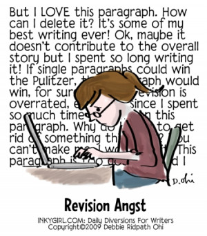 ... this writing exercise can be used to revise or edit your novel also