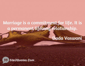Marriage is a commitment for life It ... - Jashan Pahlajrai Vaswani