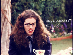 anne hathaway, funny, girl, photo, princess diaries, ugly