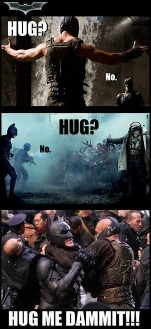 batman rises and bane funny pictures