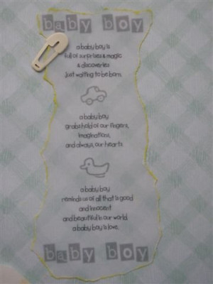 Some vellum scrapbook quotes have also been added to the scrapbook ...