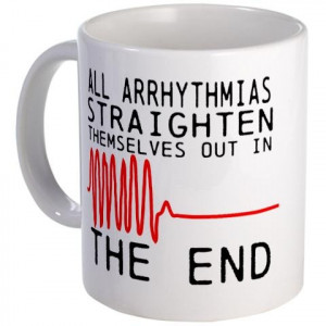 Arrhythmia mug. #nurse #cardiac