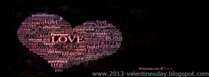 Valentines Day Black Facebook Timeline Cover Pictures 2013 Quotes ...