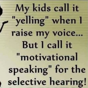 Motivational Speaking - for husbands too!