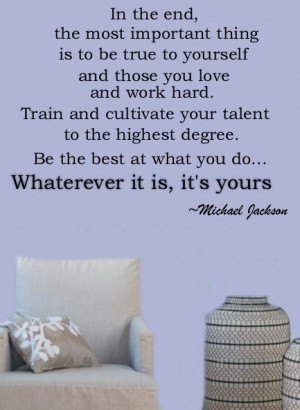 Michael Jackson Inspirational Removabel Vinyl Word Wall Sticker ...