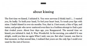 ... tags for this image include: love, kissing, kiss, quotes and quote