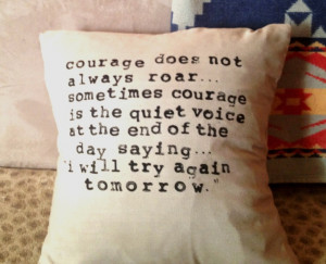 Such a sweet saying Linen Pillow Cover with Hand-Stamped Quote. $45.00 ...