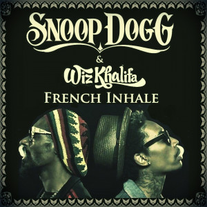 French Inhale Album Cover Snoop dogg wiz khalfa french
