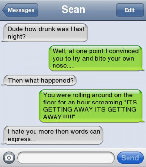 15 Of The Funniest Drunk Text Conversations Ever
