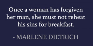 ... must not reheat his sins for breakfast. #quotes #dietrich #forgiveness
