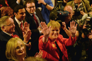 Johann Lamont Scottish Labour Party Leader and Councillor George