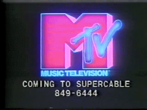 music logo MTV Music Television cable mtv logo supercable