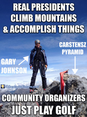 gary johnson on top of carstensz pyramid copy