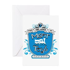Island of Misfit Toys Greeting Cards for