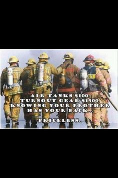 brotherhood www.firefighterwife.com Firefighters Wife, Fire Service ...