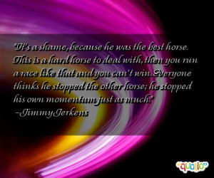 It's a shame, because he was the