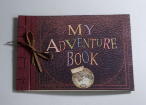 my adventure book up scrapbook