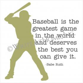 Baseball Is The Greatest Game In The World And Deserves The Best You ...