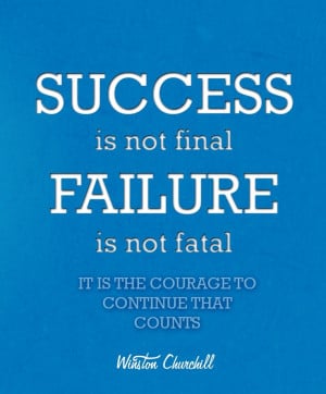 Winston Churchill Success Quotes Inspirational