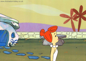 Flintstones Production Cel Images