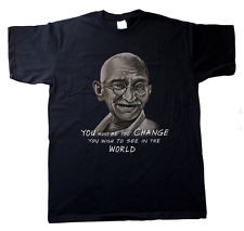 Mahatma Gandhi Be the change you would like to see quote Civil Rights ...