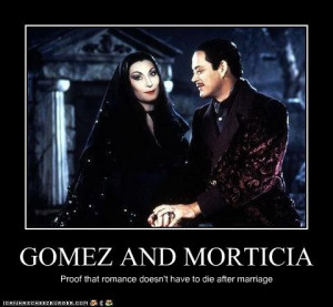 Morticia and Gomez Love Quotes