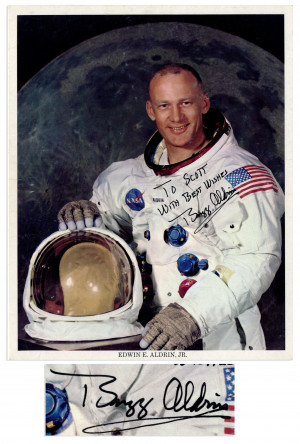 Michael Collins Astronaut By each astronaut -- neil
