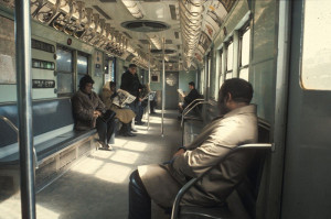 Subway, South Bronx, 1970.