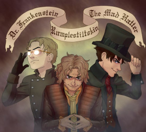... , and Jefferson/the Mad Hatter - OUaT fan art by kamadens on Tumblr