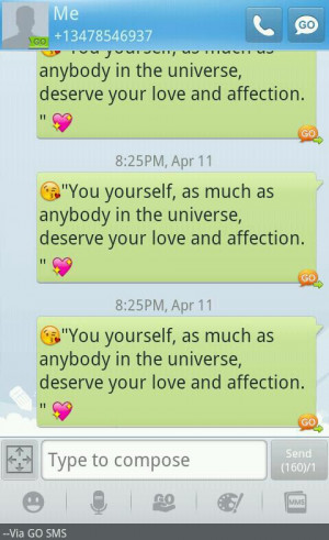 Do you have to love yourself before loving someone else?