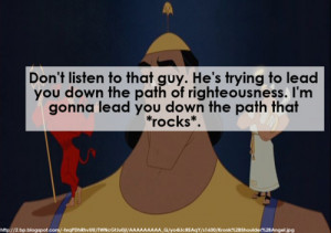 Kronk’s Conscience, The Emperor’s New Groove