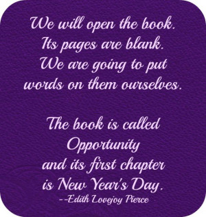 Great Oprah quote for New Years!