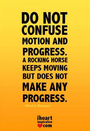 ... rocking horse keeps moving but does not make any progress quote